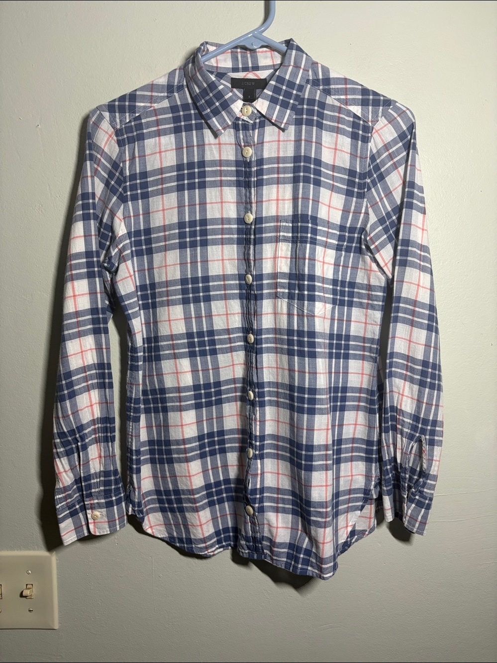 J.crew plaid button down long sleeve shirt 2